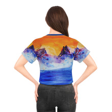 Load image into Gallery viewer, Crop Tee (AOP)