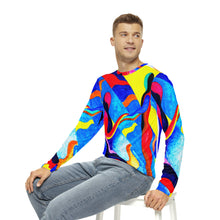 Load image into Gallery viewer, Men&#39;s Long Sleeve Shirt (AOP)