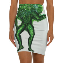 Load image into Gallery viewer, Women's Mid-Waist Pencil Skirt (AOP)
