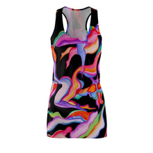 Load image into Gallery viewer, Women's Cut &amp; Sew Racerback Dress (AOP)