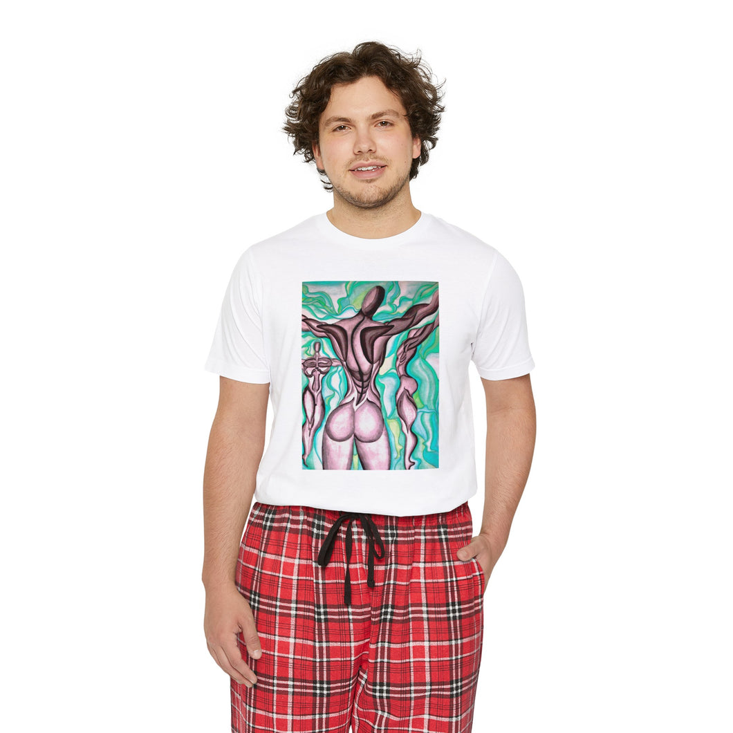 Men's Short Sleeve Pajama Set