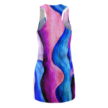 Load image into Gallery viewer, Women's Cut &amp; Sew Racerback Dress (AOP)