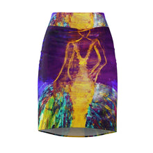 Load image into Gallery viewer, Women's Pencil Skirt (AOP)