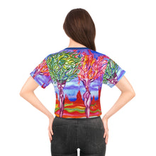 Load image into Gallery viewer, Crop Tee (AOP)