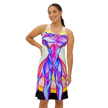 Load image into Gallery viewer, Women's Racerback Dress (AOP)