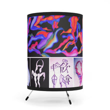 Load image into Gallery viewer, Tripod Lamp with High-Res Printed Shade, US\CA plug