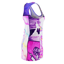 Load image into Gallery viewer, Artistic Racerback Dress for Women - Colorful Summer Fashion