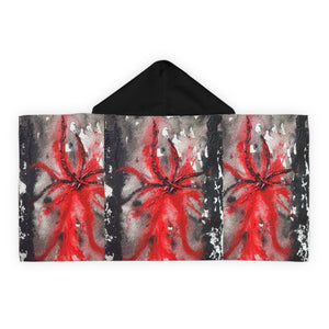 Artistic Youth Hooded Towel for Creative Kids