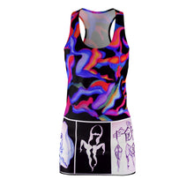 Load image into Gallery viewer, Women's Cut &amp; Sew Racerback Dress (AOP)