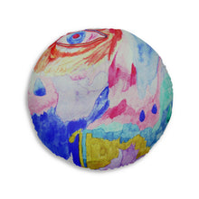 Load image into Gallery viewer, Tufted Floor Pillow, Round