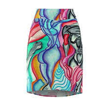 Load image into Gallery viewer, Women's Pencil Skirt (AOP)