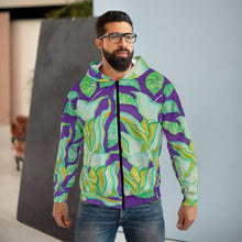 Load image into Gallery viewer, Unisex Zip Hoodie (AOP)