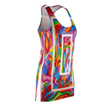 Load image into Gallery viewer, Women's Cut &amp; Sew Racerback Dress (AOP)