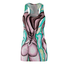 Load image into Gallery viewer, Women's Cut &amp; Sew Racerback Dress (AOP)