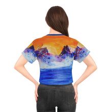 Load image into Gallery viewer, Crop Tee (AOP)