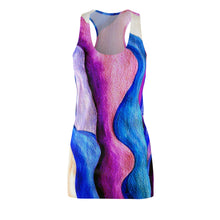 Load image into Gallery viewer, Women's Cut &amp; Sew Racerback Dress (AOP)