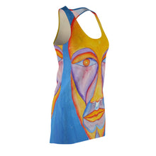 Load image into Gallery viewer, Women's Cut &amp; Sew Racerback Dress (AOP)