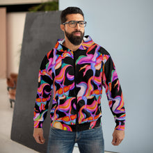 Load image into Gallery viewer, Unisex Zip Hoodie (AOP)