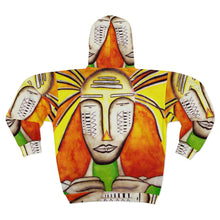 Load image into Gallery viewer, Unisex Zip Hoodie (AOP)