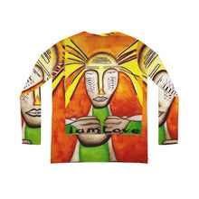 Load image into Gallery viewer, Women's Long Sleeve V-neck Shirt (AOP)