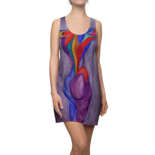Load image into Gallery viewer, Women's Cut &amp; Sew Racerback Dress (AOP)