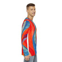 Load image into Gallery viewer, Men&#39;s Long Sleeve Shirt (AOP)