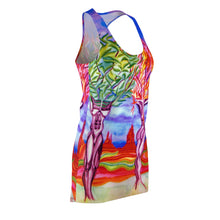 Load image into Gallery viewer, Women's Cut &amp; Sew Racerback Dress (AOP)