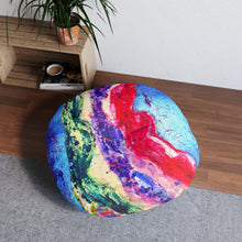 Load image into Gallery viewer, Tufted Floor Pillow, Round