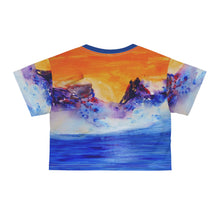 Load image into Gallery viewer, Crop Tee (AOP)