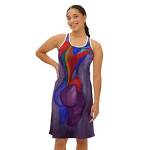 Load image into Gallery viewer, Women's Racerback Dress (AOP)