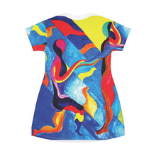 Load image into Gallery viewer, T-Shirt Dress (AOP)