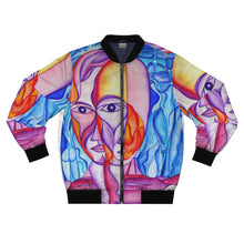 Load image into Gallery viewer, Men&#39;s Bomber Jacket (AOP)