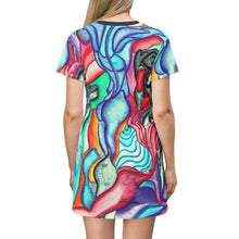 Load image into Gallery viewer, T-Shirt Dress (AOP)