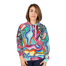 Load image into Gallery viewer, Artistic Unisex Pullover Hoodie - Vibrant Abstract Design for Creative Souls