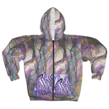 Load image into Gallery viewer, Unisex Zip Hoodie (AOP)