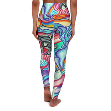 Load image into Gallery viewer, High Waisted Yoga Leggings (AOP)