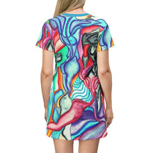 Load image into Gallery viewer, T-Shirt Dress (AOP)