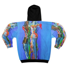 Load image into Gallery viewer, Unisex Zip Hoodie (AOP)