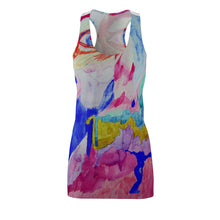 Load image into Gallery viewer, Women's Cut &amp; Sew Racerback Dress (AOP)