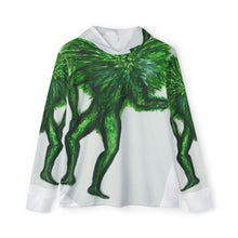 Load image into Gallery viewer, Men&#39;s Sports Warmup Hoodie - Vibrant Green Artistic Design
