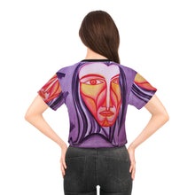 Load image into Gallery viewer, Crop Tee (AOP)