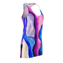 Load image into Gallery viewer, Women's Cut &amp; Sew Racerback Dress (AOP)