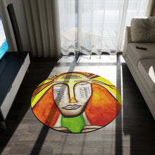 Load image into Gallery viewer, Round Rug