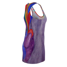 Load image into Gallery viewer, Women's Cut &amp; Sew Racerback Dress (AOP)