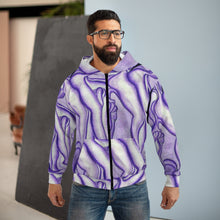 Load image into Gallery viewer, Unisex Zip Hoodie (AOP)