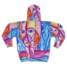 Load image into Gallery viewer, Unisex Zip Hoodie (AOP)