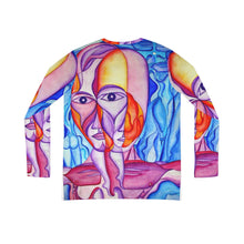 Load image into Gallery viewer, Women's Long Sleeve V-neck Shirt (AOP)