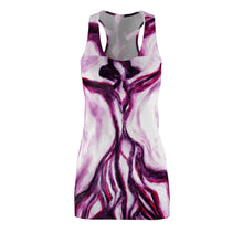 Load image into Gallery viewer, Women's Cut &amp; Sew Racerback Dress (AOP)