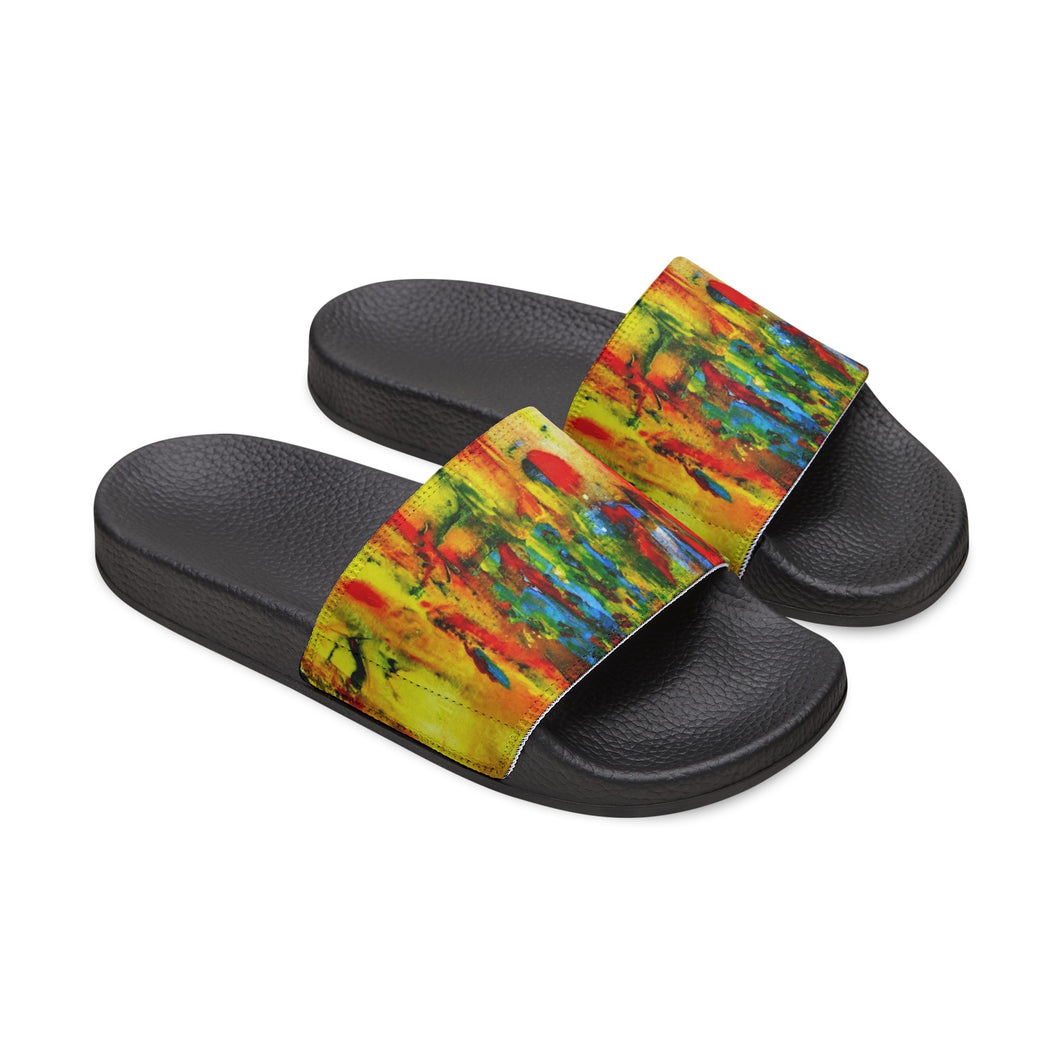 Men's PU Slide Sandals