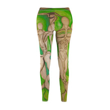 Load image into Gallery viewer, Women's Cut &amp; Sew Casual Leggings (AOP)